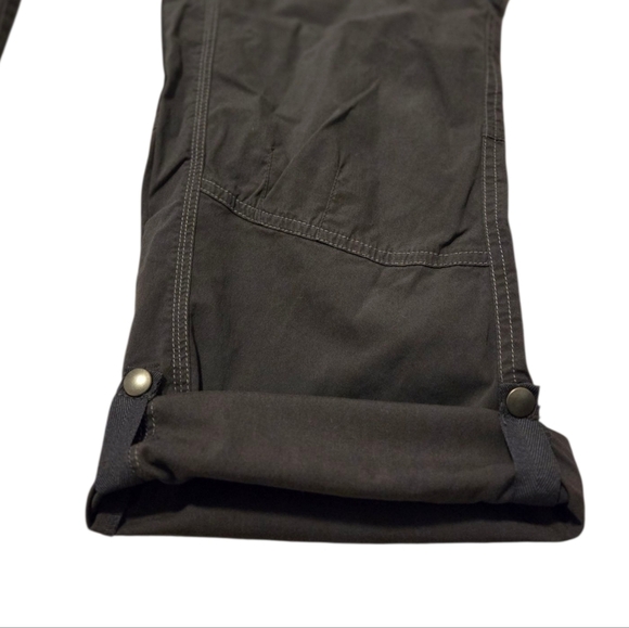 Kuhl Splash Roll-Up Pant Cargo Pockets Adjustable To Capri Women's Size 14 Gray - Picture 10 of 11